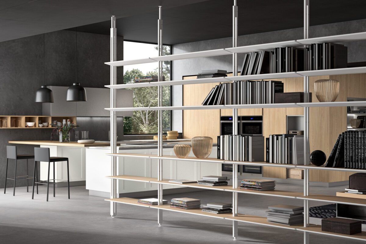 LIBRERIA “JOIN” – VERSATILE PER OGNI TIPO DI AMBIENTE - Mobilegno